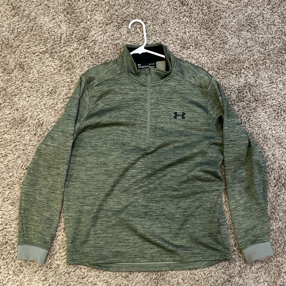 Men’s Under Armour cold gear quarter zip Large - Picture 2 of 3